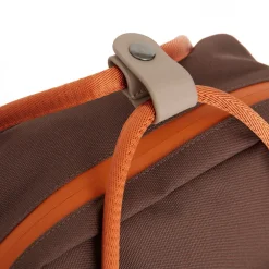 Ferron Miami Rucksack 9L Wasserabweisender Laptop Rucksack 13 Zoll für Arbeit und Schule aus PU Nylon Coffee