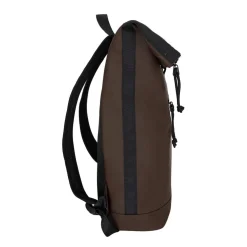 Mart New York Mocca 21L Rucksack Rolltop Wasserabweisend Laptop 15.6