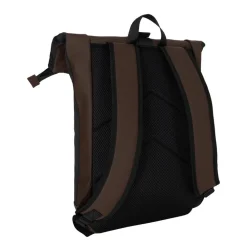 Mart New York Mocca 21L Rucksack Rolltop Wasserabweisend Laptop 15.6