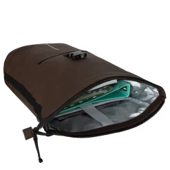 Mart New York Mocca 21L Rucksack Rolltop Wasserabweisend Laptop 15.6