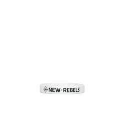Neu Rebels Silikon-Armband Frau Weiß