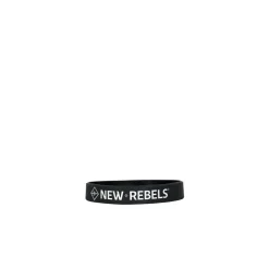 Neu Rebels Silikon-Armband Frau Schwarz