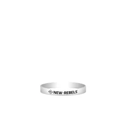 Neu Rebels Silikon-Armband Mann Weiß