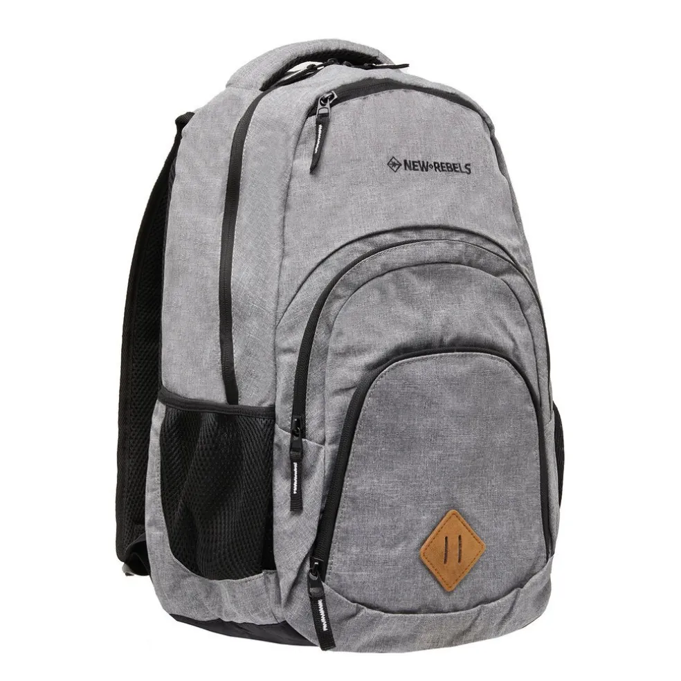 New Rebels ® Bts 3 Schultasche Mit Laptopfach Antracite