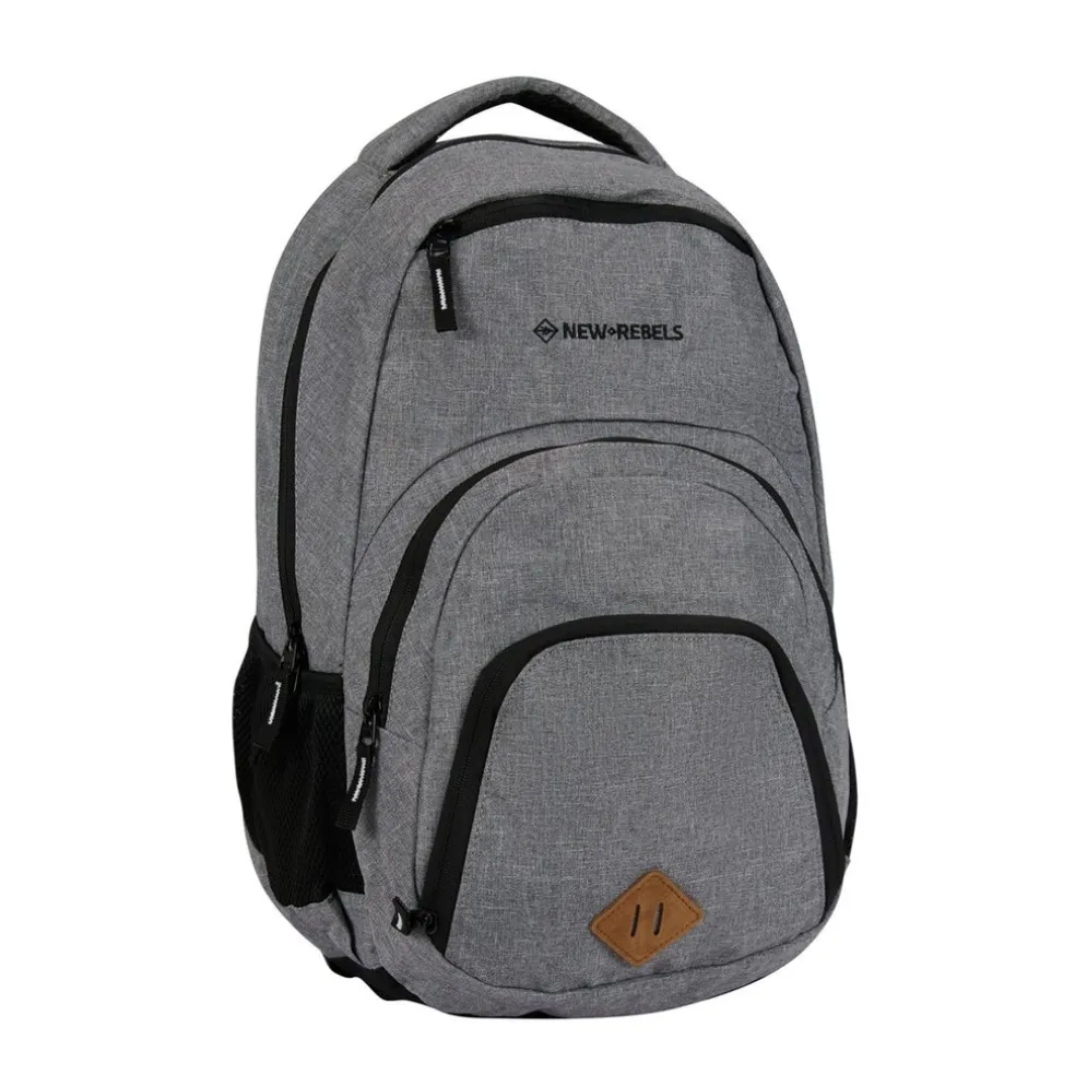 New Rebels ® Bts 3 Schultasche Mit Laptopfach Antracite