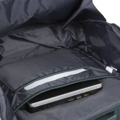 New Rebels ® Harper - Rucksack - Laptoptasche- 18 Liter - Dunkelgrün - Metallic