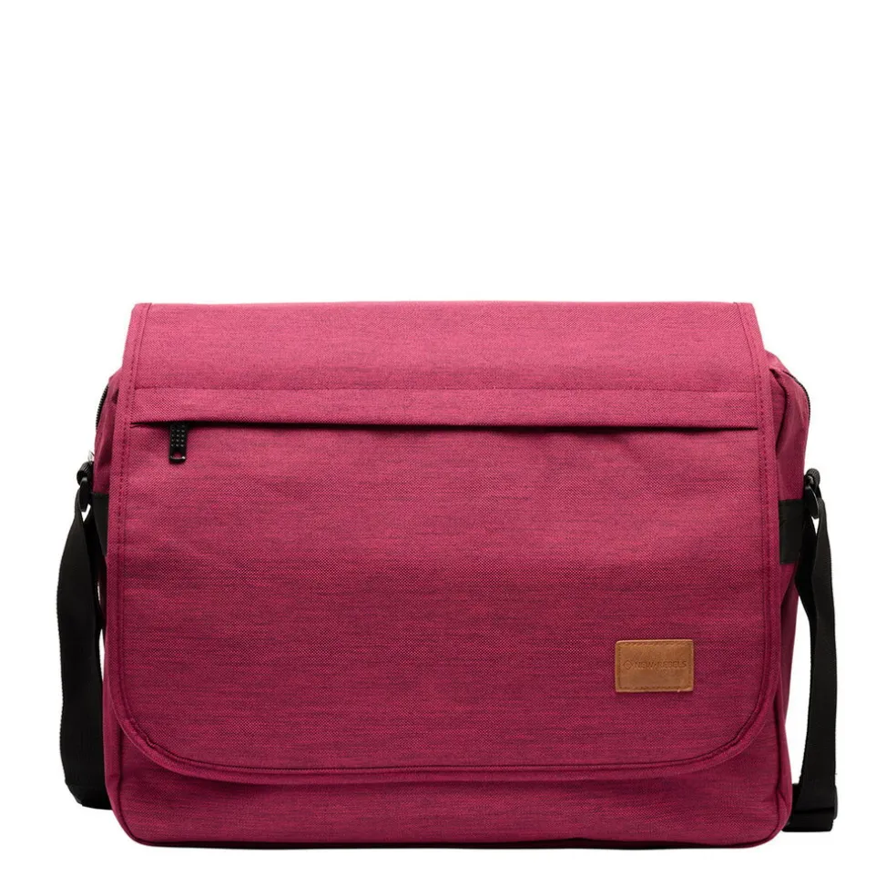 New Rebels ® Heaven 26 – Large- Laptoptasche 15,6“ - Umhängetasche A4 - Burgundy