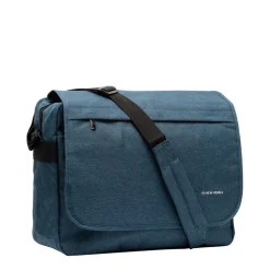 New Rebels ® Heaven26 – Large - Laptoptasche 15,6“ - Umhängetasche  A4 - Schattenblau