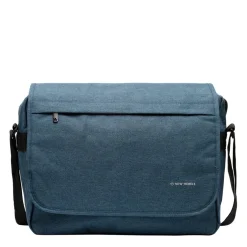 New Rebels ® Heaven26 – Large - Laptoptasche 15,6“ - Umhängetasche A4 - Schattenblau