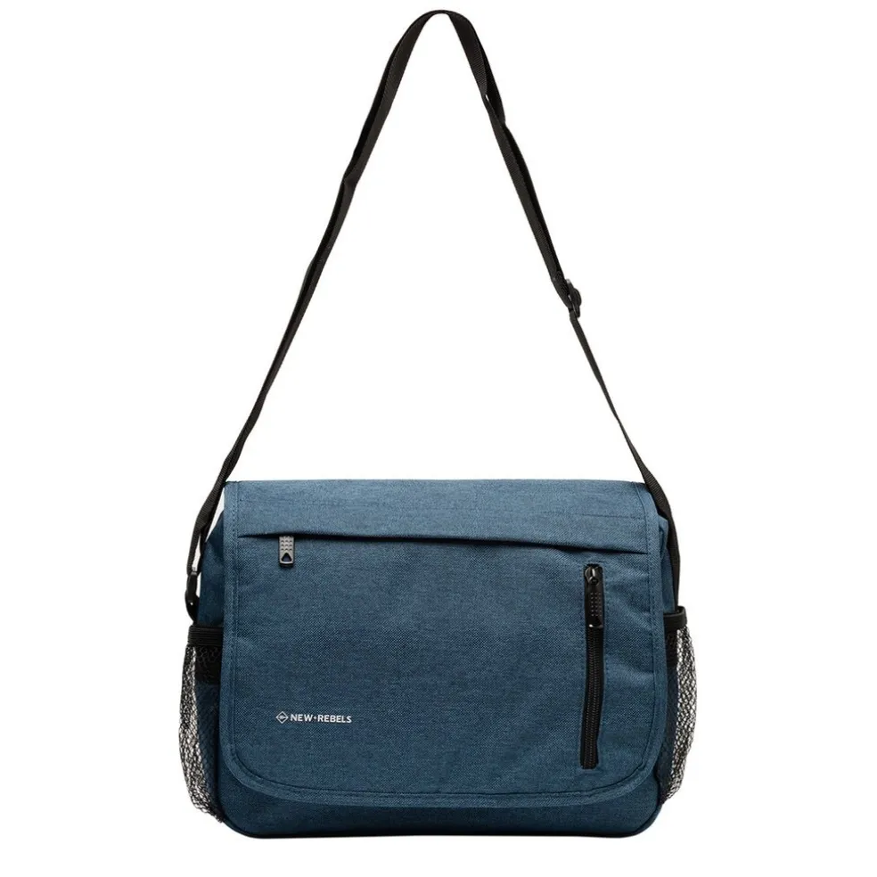 New Rebels ® Heaven25 - Medium Umhängetasche A5 - Crossbodytasche Schattenblau