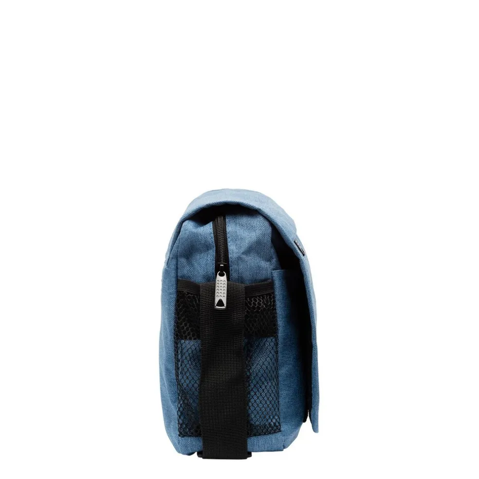 New Rebels ® Heaven25 - Medium Umhängetasche A5 - Crossbodytasche Soft Blauw
