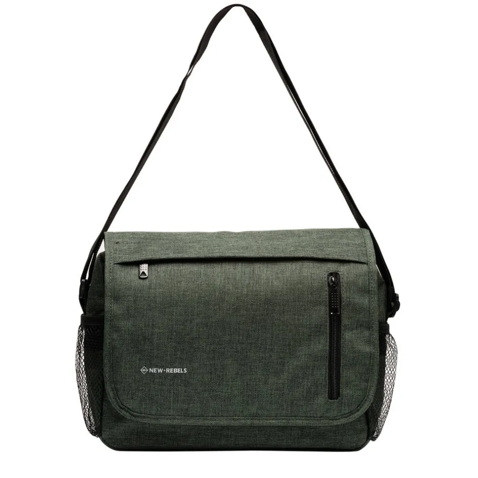 New Rebels ® Heaven Medium Mit Überschlag Dunkelgrün VI | Umhängetasche