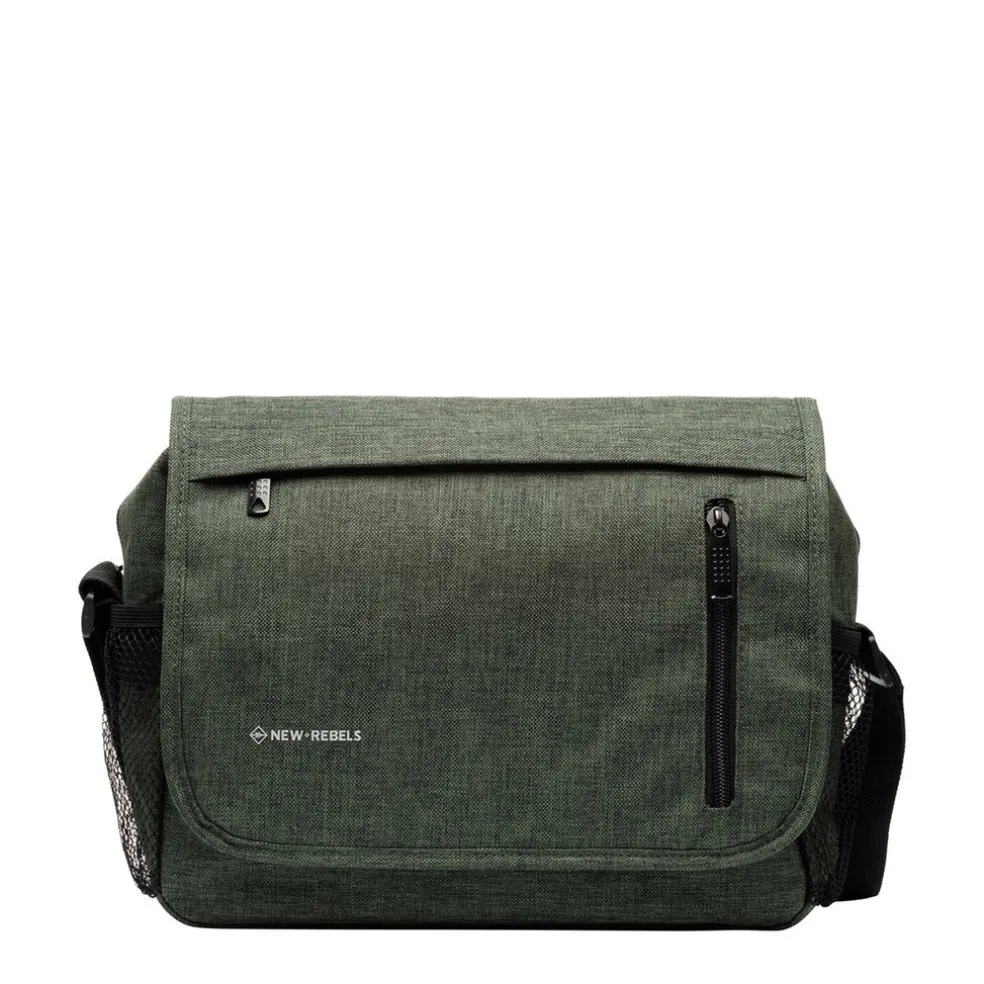 New Rebels ® Heaven Medium Mit Überschlag Dunkelgrün VI | Umhängetasche