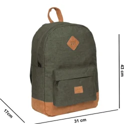 New Rebels ® Heaven Rucksack Dunkelgrün XV | Rucksack