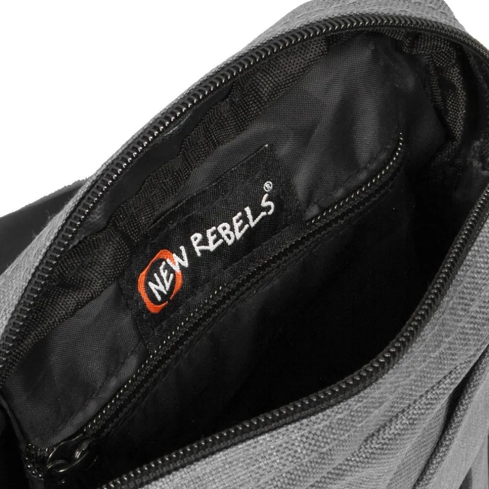New Rebels ® Heaven Small Mit Überschlag Anthrazit IV | Umhängetasche