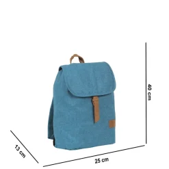 New Rebels ® Heaven Small Mit Überschlag Rucksack  Blau XIX | Rucksack