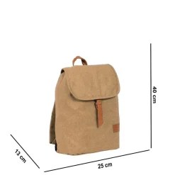 New Rebels ® Heaven Small Mit Überschlag Rucksack Sand XIX | Rucksack