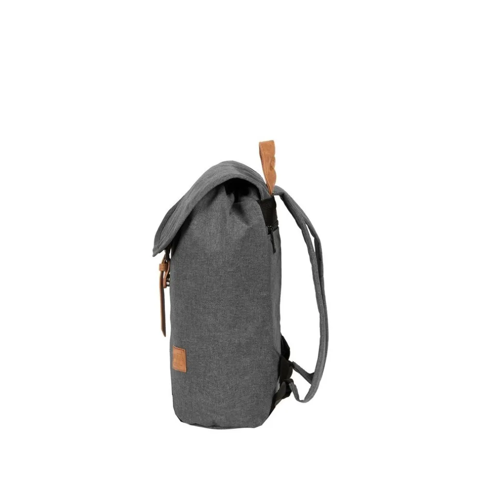 New Rebels ® Heaven Small Mit Überschlag Rucksack Schwarz XIX | Rucksack
