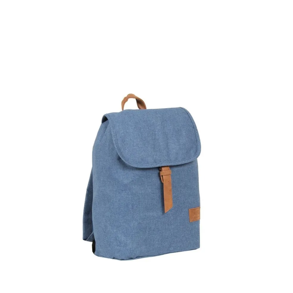 New Rebels ® Heaven Small Mit Überschlag Rucksack Soft Blau XIX | Rucksack