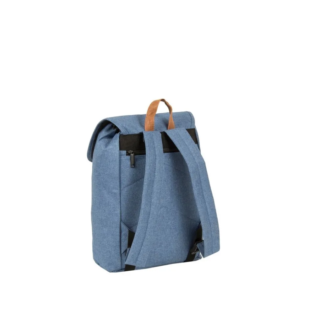 New Rebels ® Heaven Small Mit Überschlag Rucksack Soft Blau XIX | Rucksack