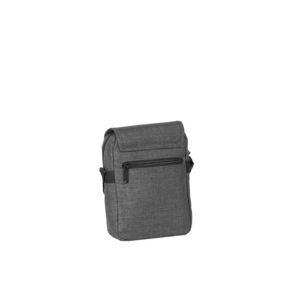 New Rebels ® Heaven Small Mit Überschlag Schwarz IV | Umhängetasche