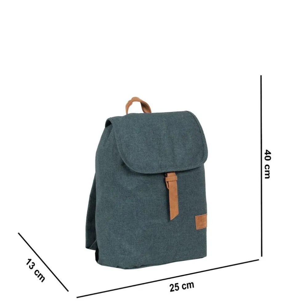 New Rebels ® Heaven Small Mit Überschlag Rucksack Schattenblau XIX | Rucksack