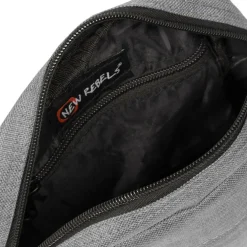 New Rebels ® Heaven Top Zip Anthrazit V | Umhängetasche