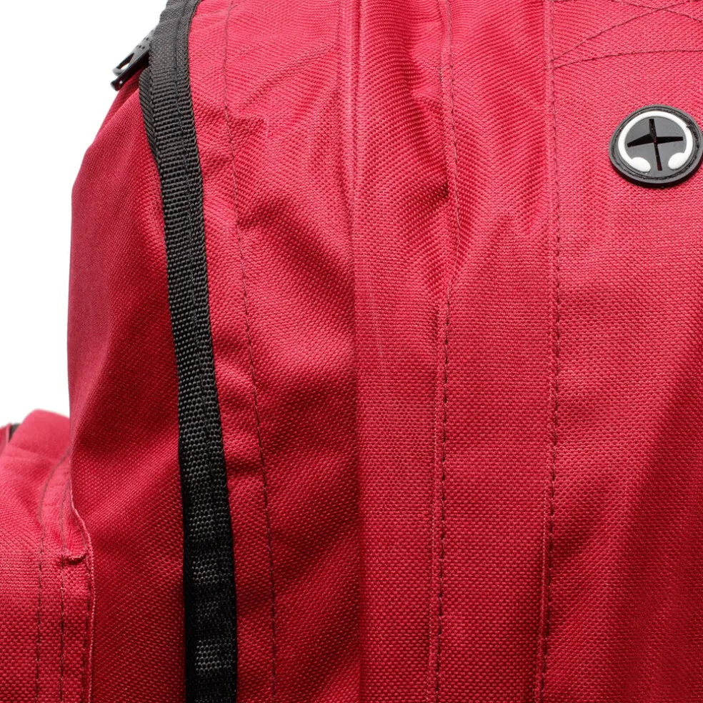 New Rebels ® Katschberg - Rucksack - Laptop Compartment - Burgundy