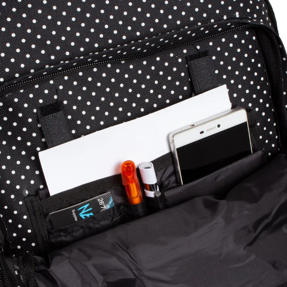 New Rebels ® Katschberg - Rucksack - Laptop Compartment - Schwarz