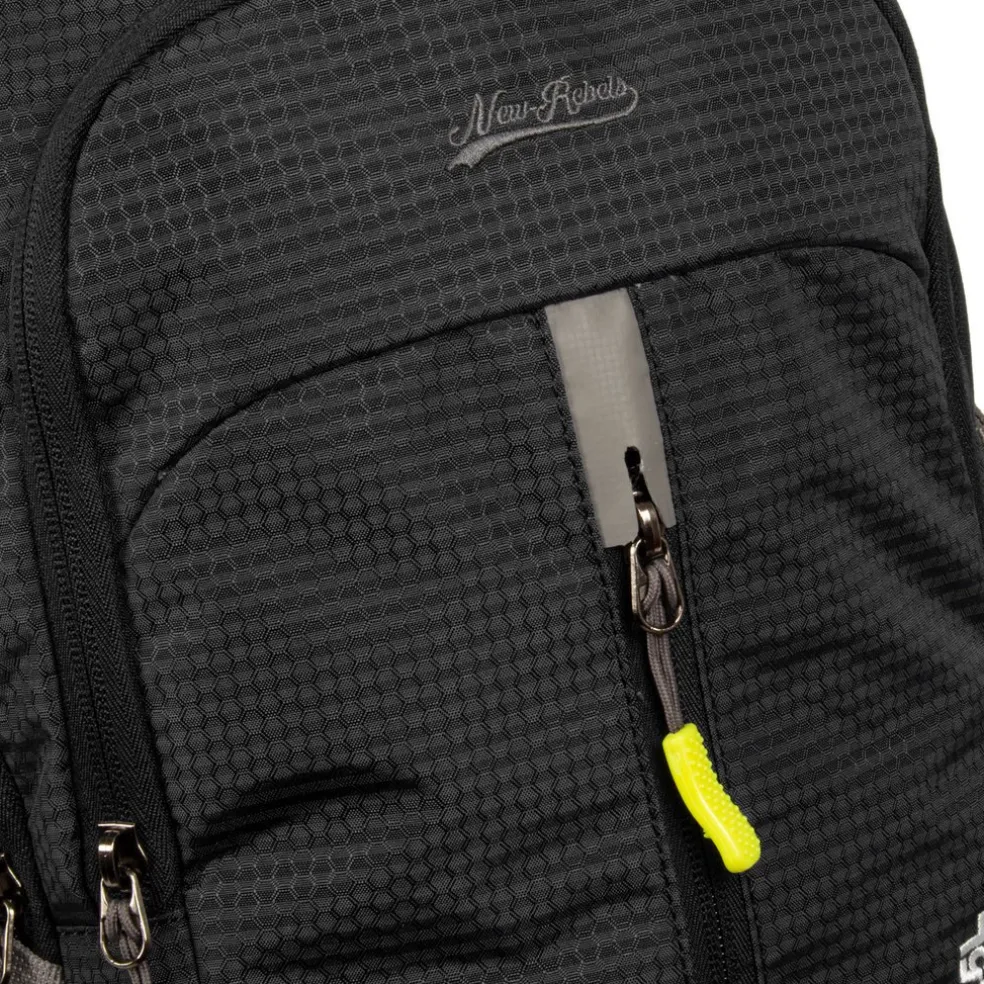 New Rebels ® Kinley Rucksack Schwarz