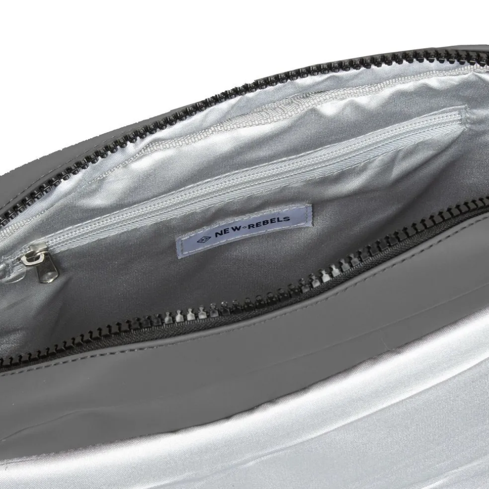 New Rebels ® Mart - Mit Überschlag Over - Anthrazit - A5 - Umhängetasche Bag