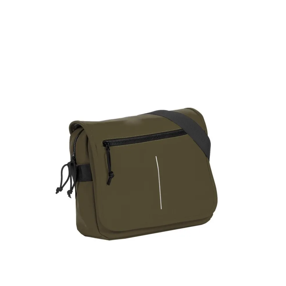 New Rebels ® Mart - Mit Überschlag Over - OlIVgrün - A5 - Umhängetasche Bag