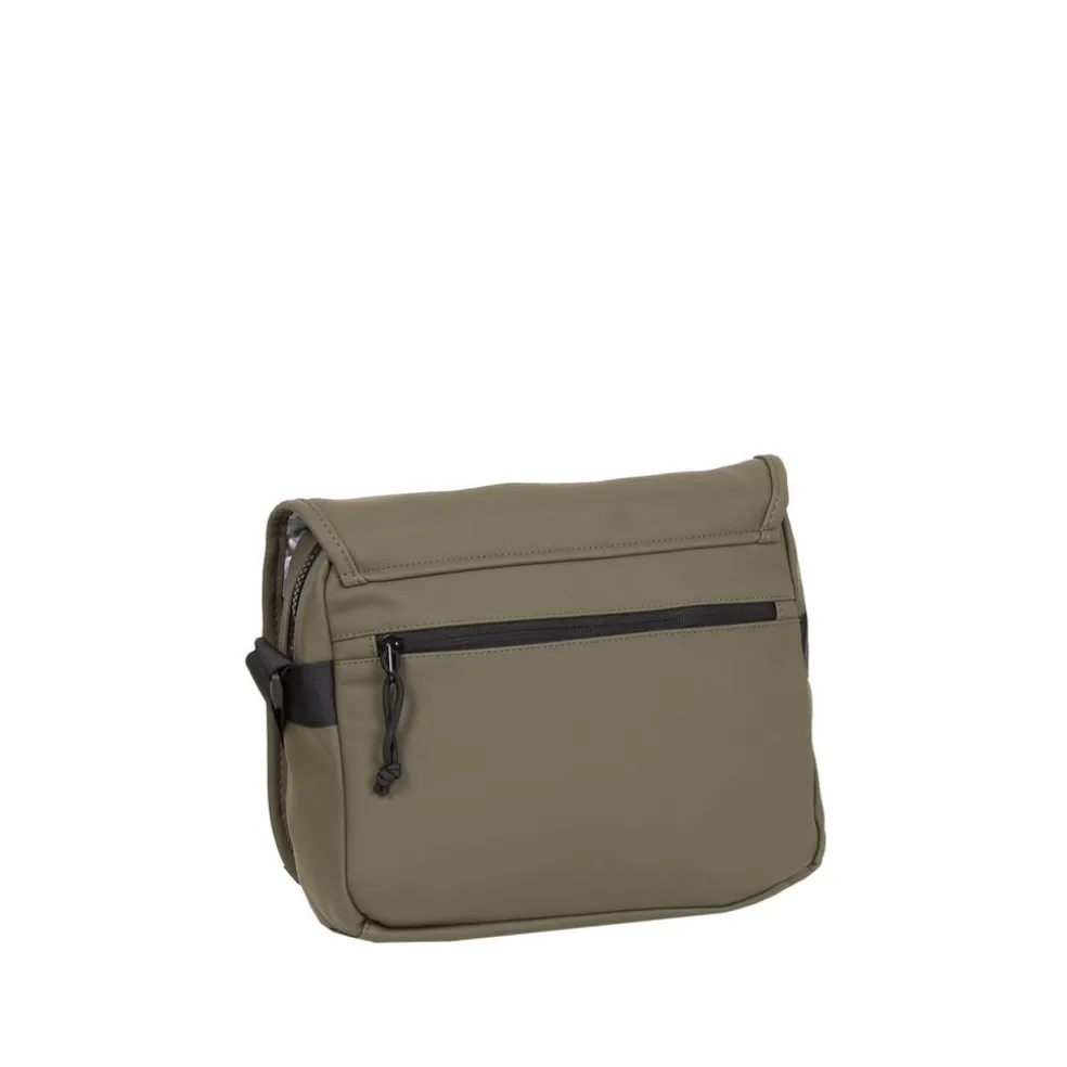 New Rebels ® Mart - Mit Überschlag Over - OlIVgrün - A5 - Umhängetasche Bag