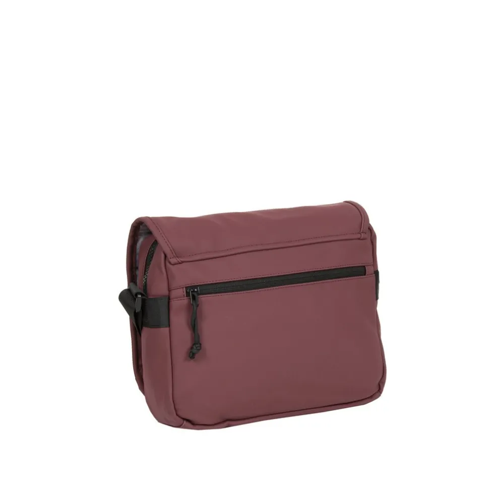 New Rebels ® Mart - Mit Überschlag Over - Burgundy - A5 - Umhängetasche Bag