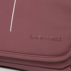 New Rebels ® Mart - Mit Überschlag Over - Burgundy - A5 - Umhängetasche Bag