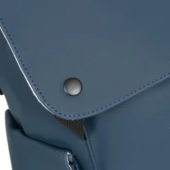 New Rebels ® Mart - Pu - Laptop - Rucksack - Wasserfest - Marineblau