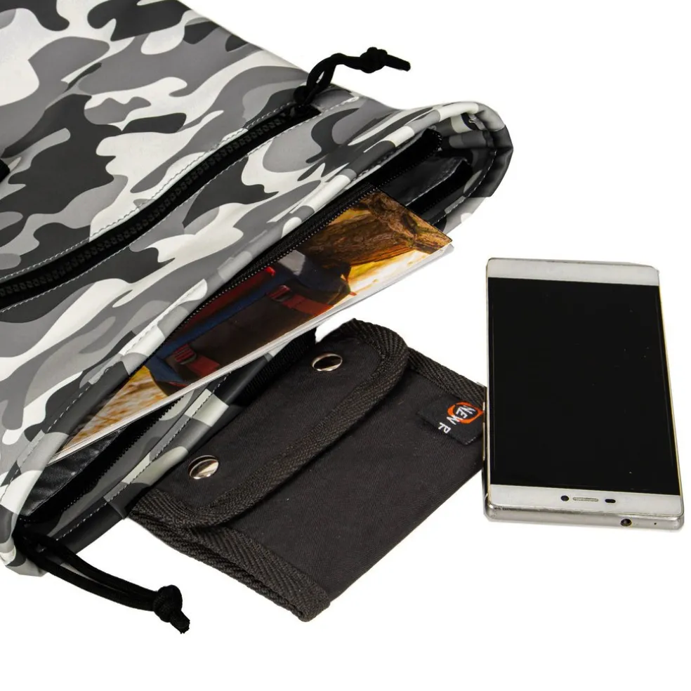 New Rebels ® Mart - Rolltop - Rucksack - Camouflage Army Dark - Small II - Rucksack