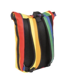 New Rebels ® Mart - Rolltop - Rucksack - Rainbow - Regenbogen - Large II