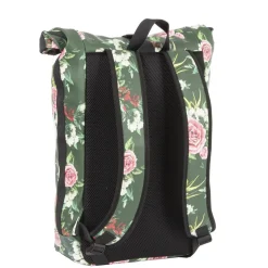 New Rebels ® Mart - Rolltop - Rucksack - Waterafstotend - Flower Dark - Large II