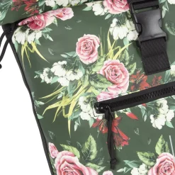 New Rebels ® Mart - Rolltop - Rucksack - Waterafstotend - Flower Dark - Large II