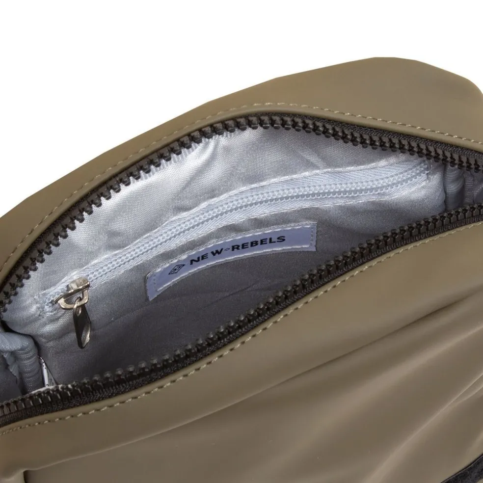 New Rebels ® Mart - Small - Mit Überschlag - Schoudertas - Crossbody Tas - OlIVgrün