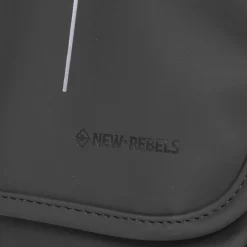 New Rebels ® Mart - Small - Mit Überschlag - Schoudertas - Crossbody Tas - Schwarz