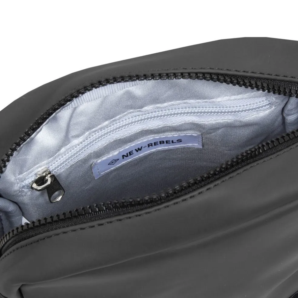 New Rebels ® Mart - Small - Mit Überschlag - Schoudertas - Crossbody Tas - Schwarz