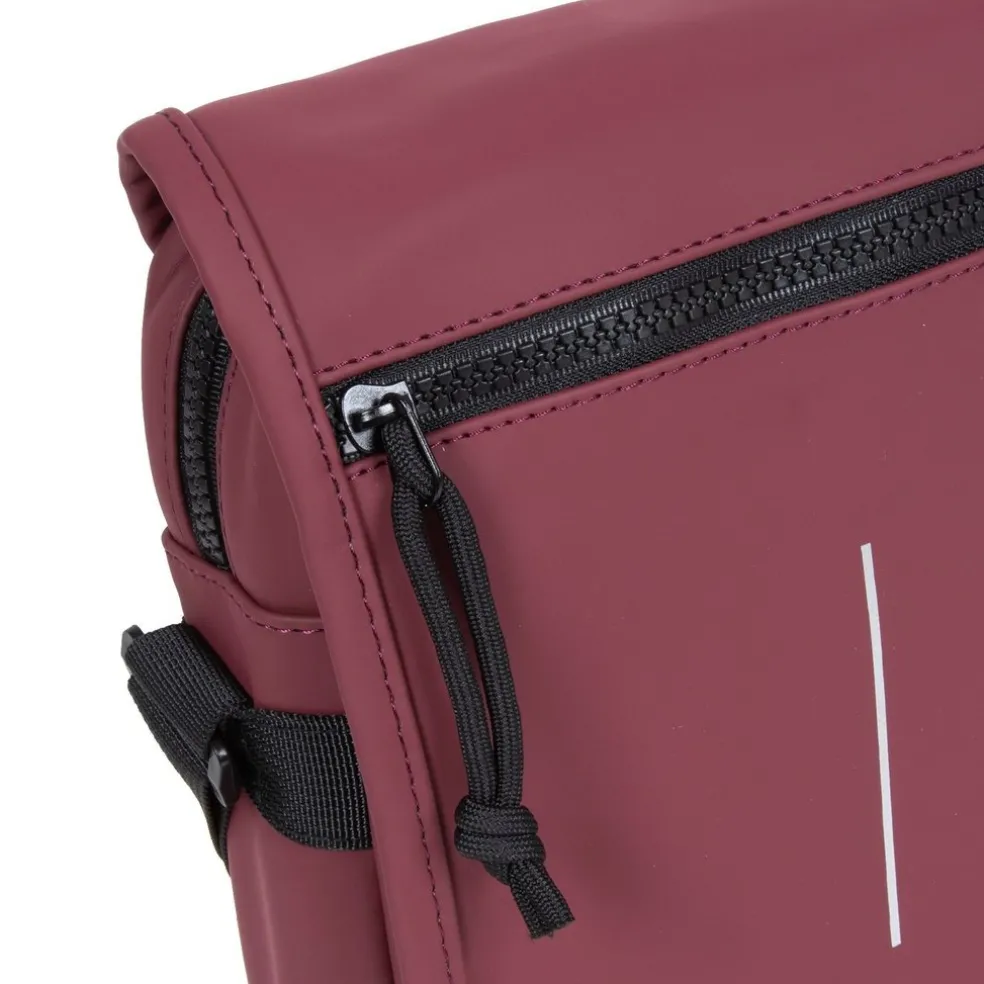 New Rebels ® Mart - Small - Mit Überschlag - Umhängetasche Bag - Crossbody Bag - Burgundy
