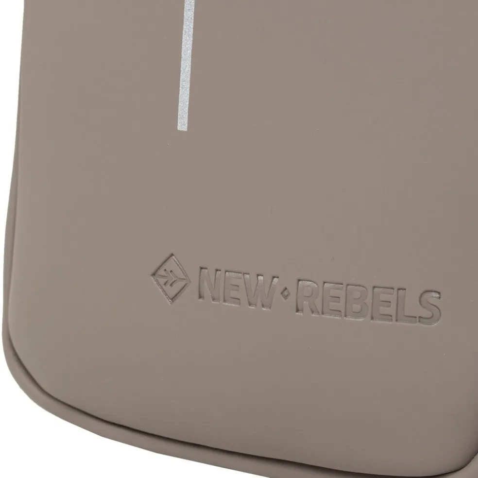 New Rebels ® Mart - Wasserabweisend - Handytasche - Taupe