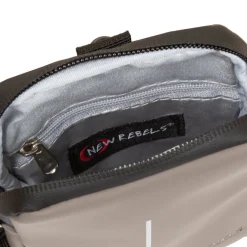 New Rebels ® Mart - Wasserabweisend - Handytasche - Taupe