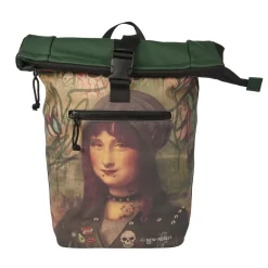 New Rebels - Mart Art Rucksack 21L Mona Lisa Wasserabweisend