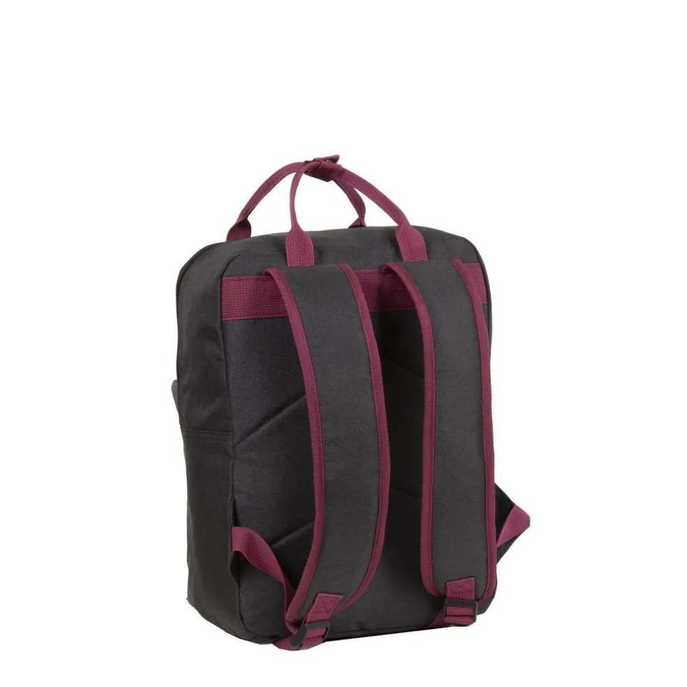 New Rebels ® Morris Rucksack Schwarz 2Tone 10L 26X10X35Cm