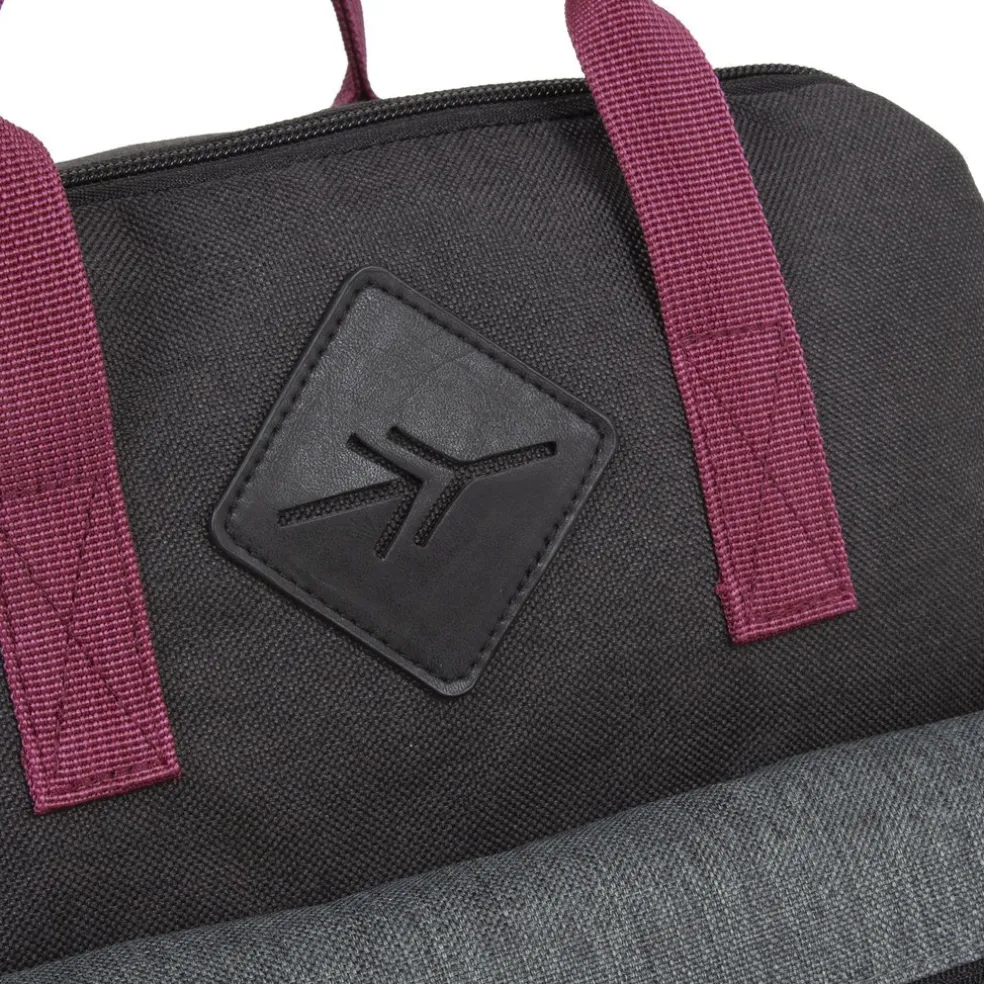 New Rebels ® Morris Rucksack Schwarz 2Tone 10L 26X10X35Cm