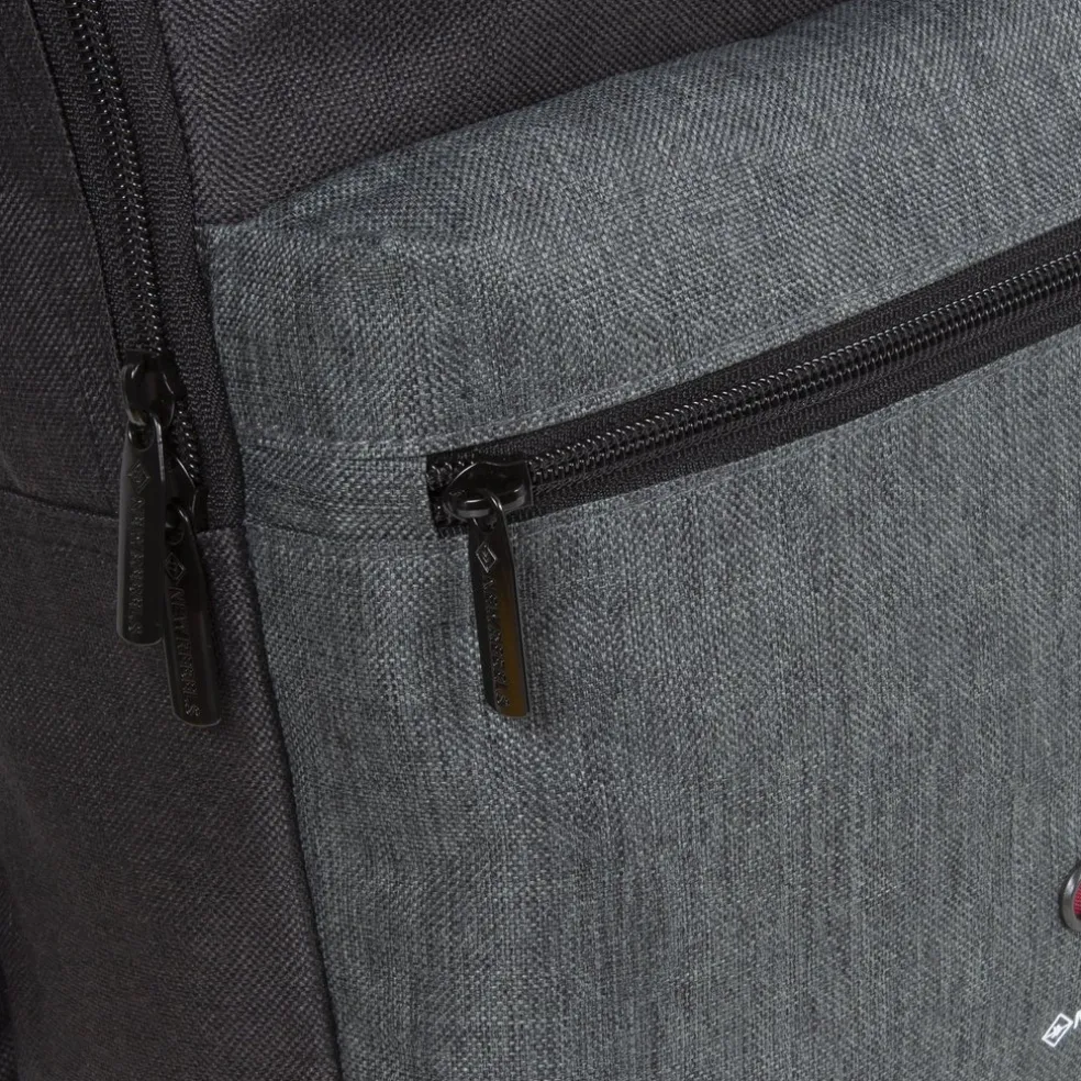 New Rebels ® Morris Rucksack Schwarz 2Tone 10L 26X10X35Cm